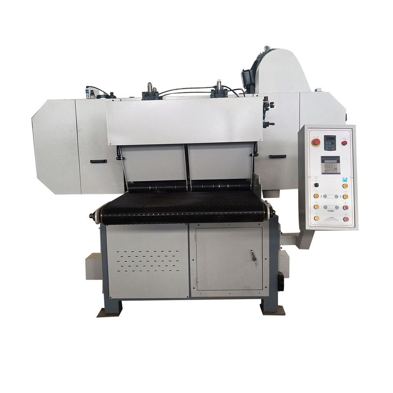 710 mm Säge Rad Durchmesser Horizontale Doppel Resaw Holz Bandsäge Maschine für glatte Schnitte