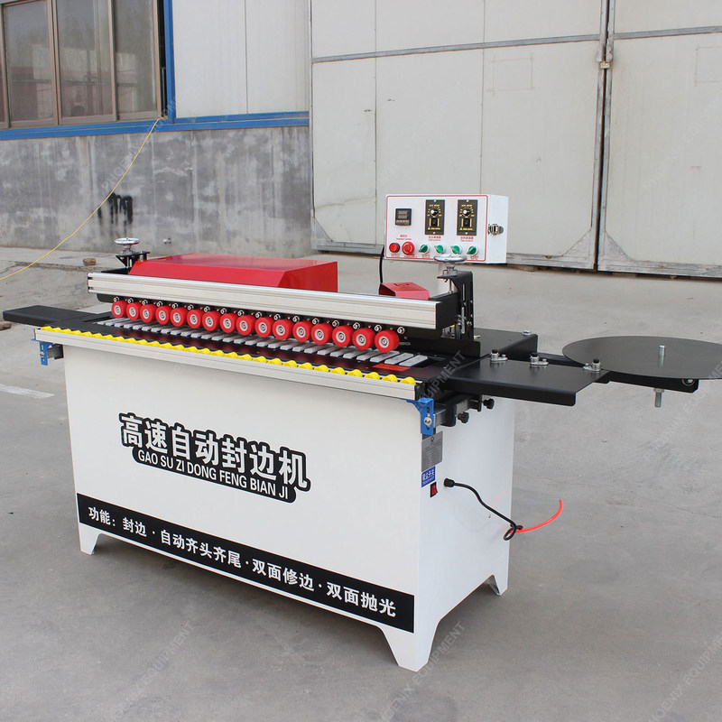 Einfache bis automatische Zuführung ABS-PVC-Randband-Produktionsmaschine Vorfräsen-Pufmaschine