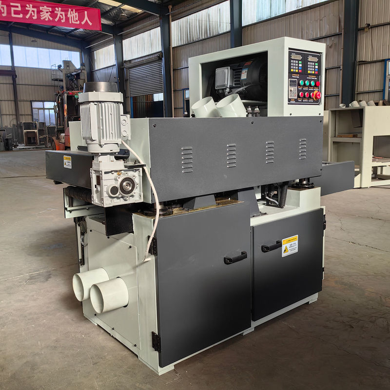 Leistungsstarker 0,37kw-Hofmotor Doppelseitiger Holzbearbeitungsplaner für die Sperrholzproduktion
