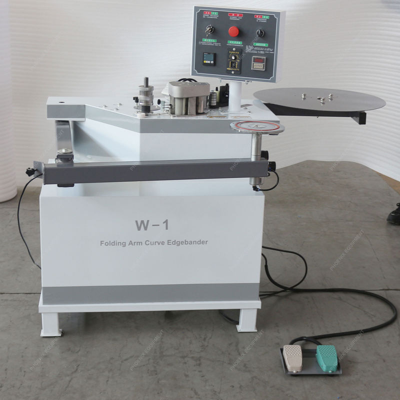 Individuelle Spannung 1,4 kW W-1 MDF Kurve Edge Bander Klapparm Edge Banding Maschine
