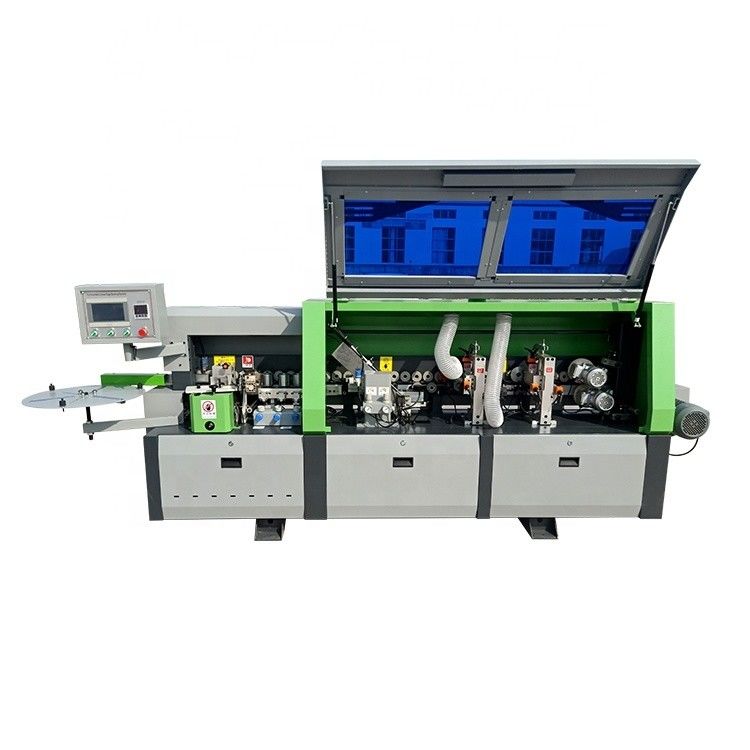 440 V-MDF-Brandbandmaschine für Holzmöbel Vollautomatische Holzbearbeitung