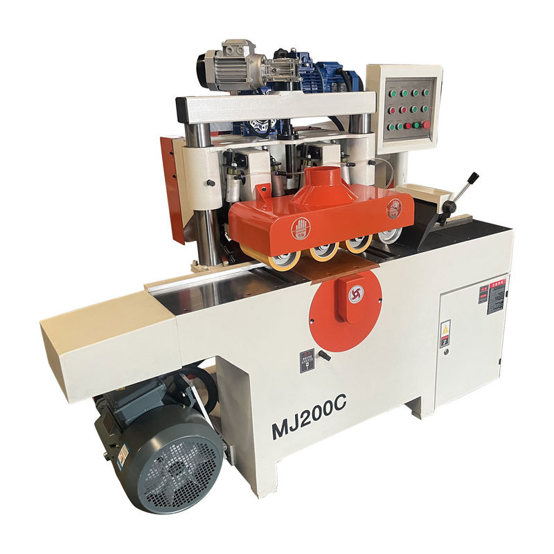 Kleiner Materialsplitter mit Hochgeschwindigkeits-Multi-Blade-Säge aus Holz und 11 kW Leistung