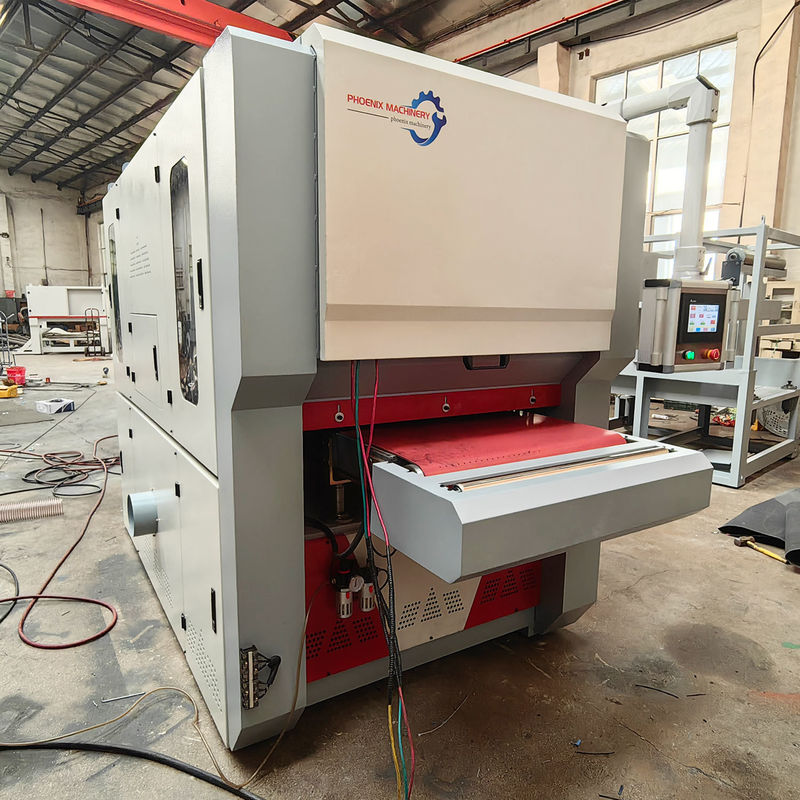 2700 KG Gewicht R-G4-R800 Automatische Flachmetallpoliermaschine zum Deburren und Schmelzen
