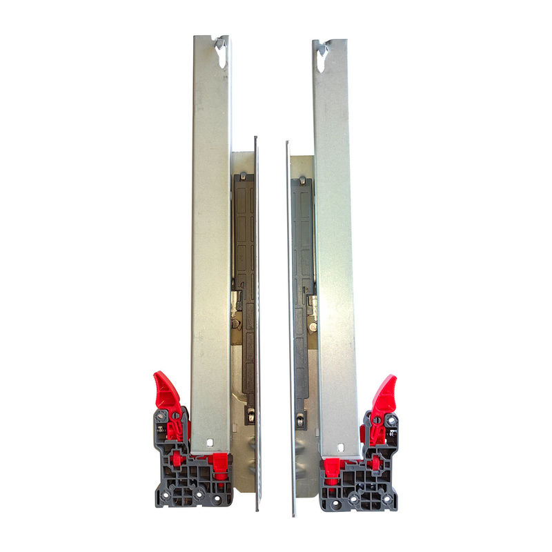 370mm Min Schranktiefe Schranktasche Tiefste Rückprall 3-fach versteckte Gleisbahn 303BF-350