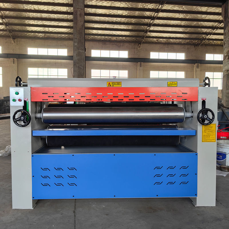 2.2kW Leistung Doppelkleberverbreiter-Rolle für 1300mm Sperrholz-Kleberverbreiter-Maschine