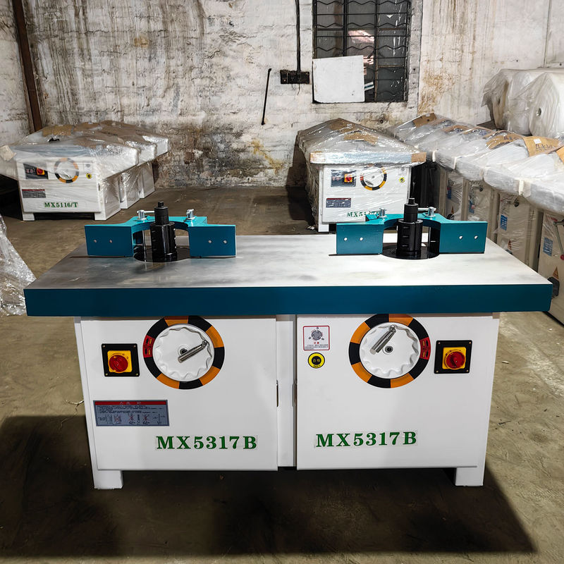 Holzbearbeitungsmaschinen MX5317 Doppelachs-Fräsmaschine für und Schneidhöhe 0-120mm