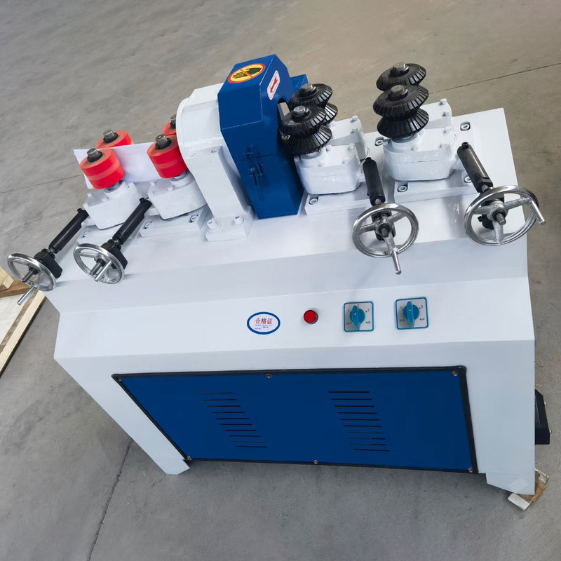 4kW Leistung Doppel-In und Doppel-Out Einstellbare Dicke Mop Rund Holzstange Maschine